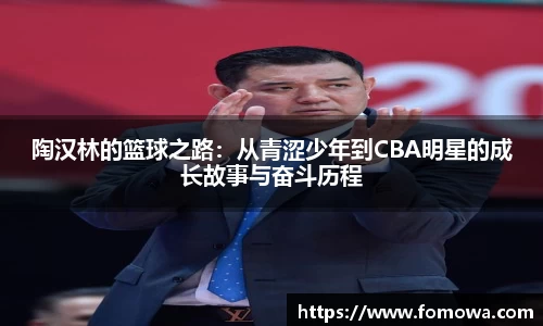 陶汉林的篮球之路：从青涩少年到CBA明星的成长故事与奋斗历程